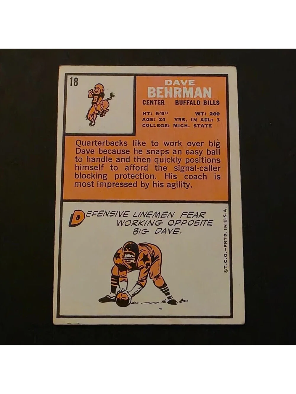 1966 Topps - Dave Behrman #18